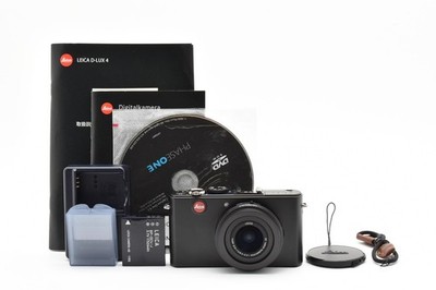 DDP US *NEAR MINT* Leica D-LUX 4 Digital Compact Camera Black 10.1