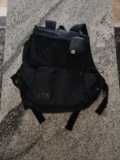 Beis The Ultimate Diaper Backpack Bag Black Travel Commute with Fanny Pack