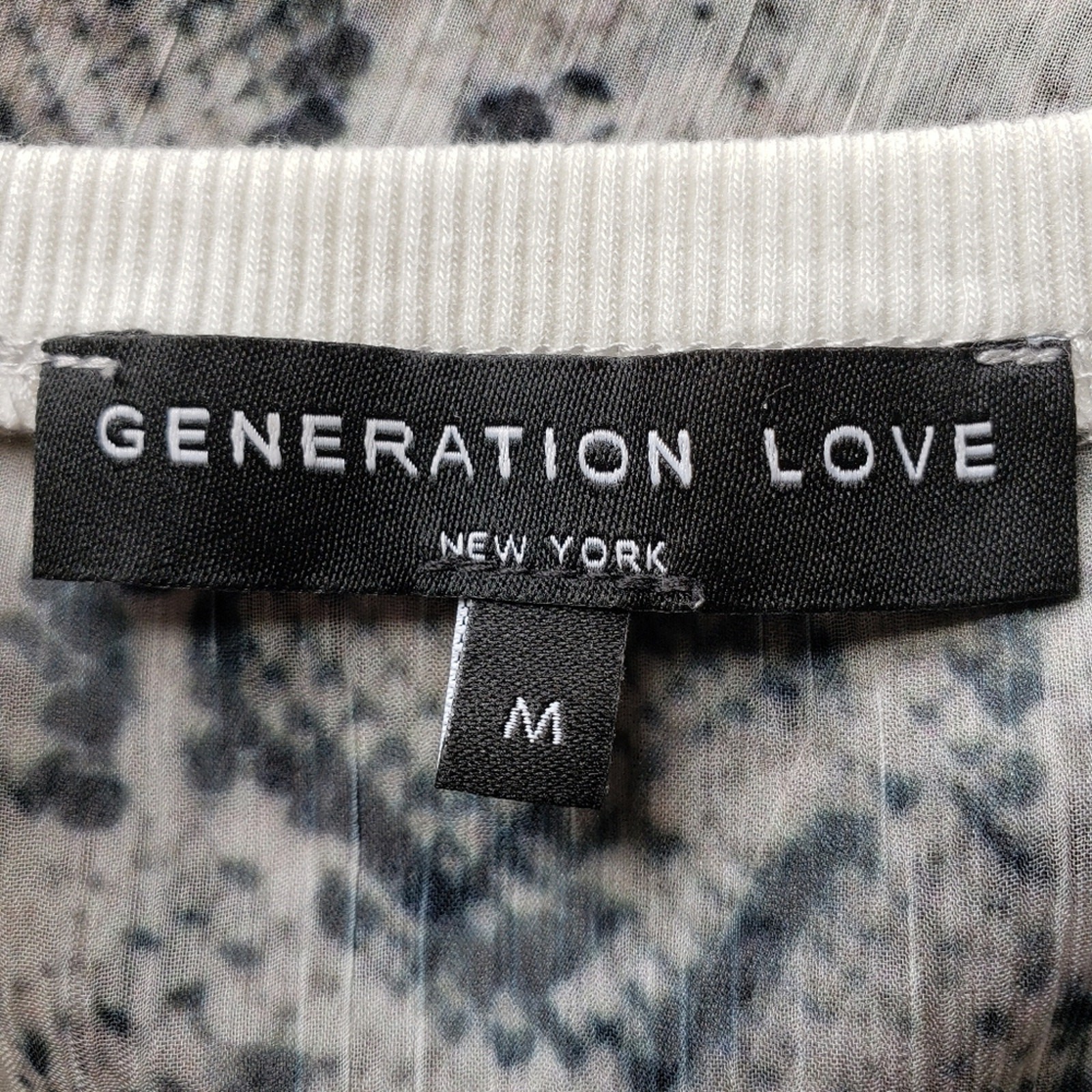 Generation Love Python Snake Semi Sheer Tiered Ta… - image 11