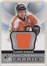 2012-13 SP Game Used Edition Authentic Fabrics Claude Giroux #AF-CG 14bn