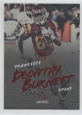 2018 Panini Luminance Rookie Red Luminance 6/10 Deontay Burnett #131 2j7