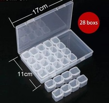 Diamond Painting Storage Boxes Bead Organiser Tray Art Beads Embroidery Case
