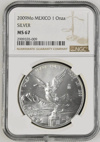 2009 Mexican Silver Libertad 1 oz — photo from another recent sale