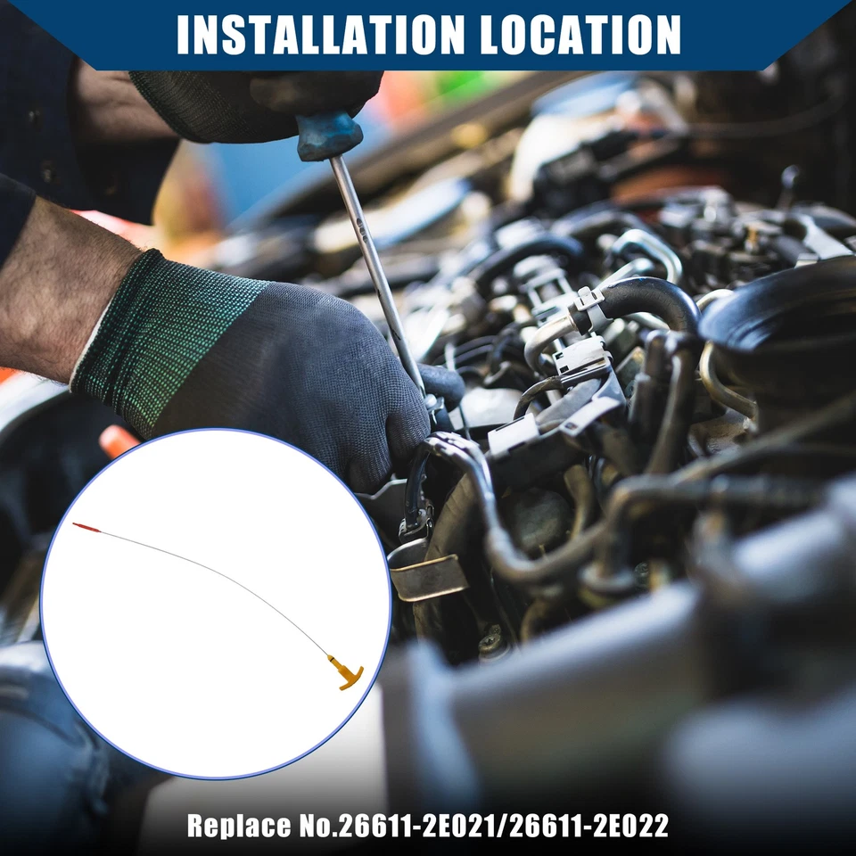 No.26611-2E021 Engine Oil Level Dipstick for Hyundai Elantra 2014-2018 - image 2 of 4