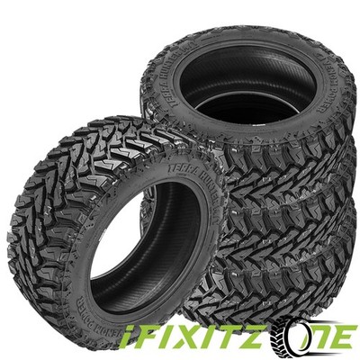 4 Venom Power Terra Hunter M/T 305/60R18 121/118Q Mud Tires [ Load E, 10 PLY ]