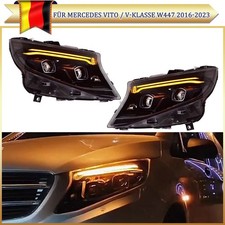für Mercedez Metris Vito/V-Klasse W447 16-23 LED Frontscheinwerfer Scheinwerfer