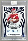 Patrick Mahomes II 2025 Panini Flawless Sapphire Champions Auto 8/10
