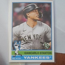 2025 Topps Heritage Bicentennial #212 Giancarlo Stanton Yankees MLB /200