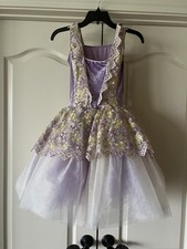 Revolution Dancewear Waltz Of The Flowers Purple  Gold Ballet Tutu, Adult Small