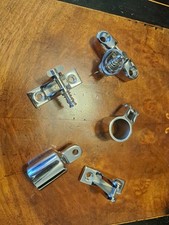 Deck hinges, top caps and slide clamp bimimi 316 stainless steel Boat Fittings