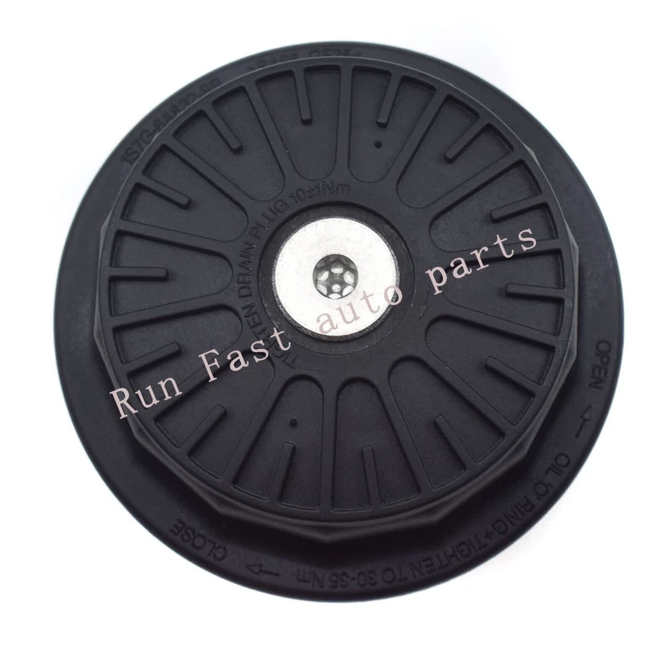 Se adapta a Mazda 3 5 6 CX7 Filtro de aceite Carcasa Tapa Cubierta LF0114320A9U Negro Nuevo EE. UU. Foto 2 de 4