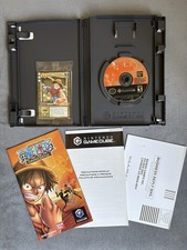 SHONEN JUMP'S ONE PIECE GRAND BATTLE GAMECUBE CIB W/VERY RARE PR002 Card Mint