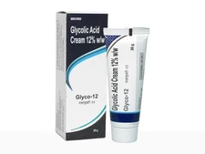 GLYCO 12 Glycolic Acid CREAM 12% Reduce Wrinkles Prevents Acne 30gm