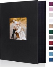 Fabric Photo Album 4x6 300 Large Capacity Family Wedding Anniversary