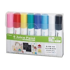 PILOT Juice Paint Water-Based Markers, Medium Tip, 8-Color Set x 3