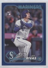 2024 Topps Update Royal Blue Leo Rivas #US279 0i1b