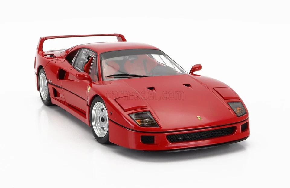 MODELLINO AUTO STATICO KYOSHO FERRARI F40 1987 ROSSO MODELLISMO SCALA 1/18 - Immagine 4 di 4