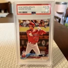 2018 TOPPS UPDATE #US285 SHOHEI OHTANI ROOKIE RC PSA 9