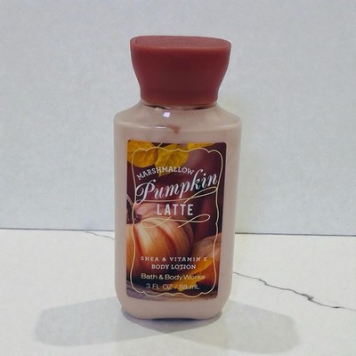 Bath Body Works Marshmallow Pumpkin Latte Body Lotion 3 fl oz New