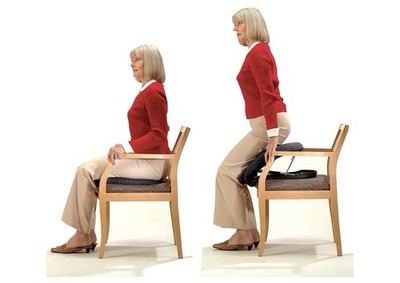 Carex Upeasy Seat Assist Plus - Portable Self-Powered Lifting Seat Cushion