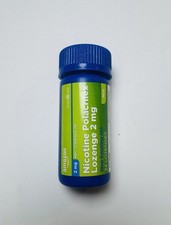 Amazon Basic Care Nicotine Polacrilex Lozenges   2 mg Mint 24 ct- exp July 27