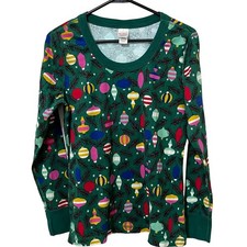 Hanna Andersson Sleep Shirt Sz Large Youth Christmas Pajama Organic Cotton