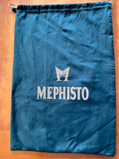 Mephisto Shoes Dust Travel Bag Green w/ Gold Cord Drawstring 42cm X 29cm