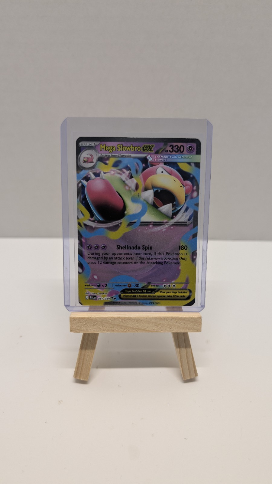 Pokémon TCG, Mega Slowbro Ex 031/084 - Pitch Black