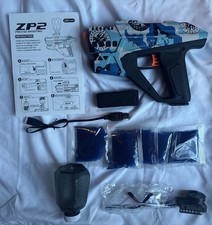 ZP2 Gel Blaster Gun Sniper Special Elite Edition Camo Blue, Black and White