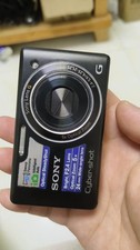 Sony Cyber Shot DSC-W380 Black Digital Camera 14.1MP 5x Zoom HD Video Japanese