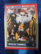 1990 Score - 1990 Rookie Renaldo Turnbull #296 (RC)