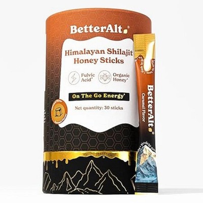 Himalaya Shilajit Sticks mit Bio Karamell Better Alt Pure Naturally Sweeter