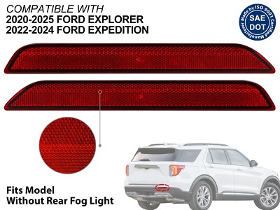 Rear Reflector for 2020-2025 Explorer Base Platinum LB5Z13A565A
