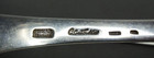 DANISH C ANTONSEN STERLING ULTRA MODERN SILVER  9 3/4" SERVING FORK AND SPOON — photo 3
