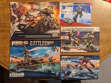 Kre-o Lot Instruction Manuals Transformers Battleship 38977 38955 98814 31146