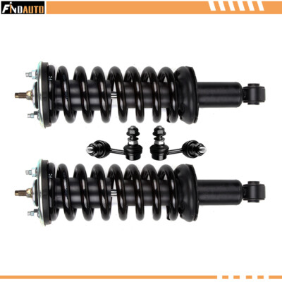 Front Strut w/ Coil Spring & Sway Bar Links For Suzuki Equator 2009-2012