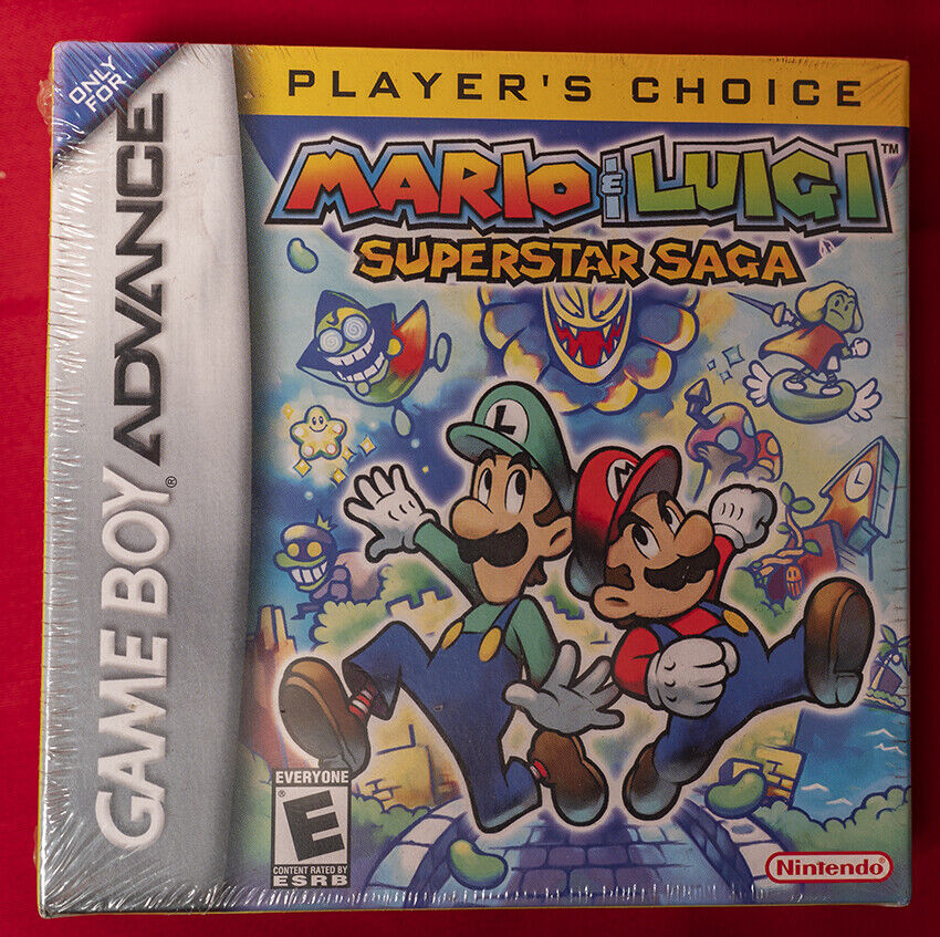 Complete Mario & Luigi Superstar Saga Player's Choice - GameBoy Advance