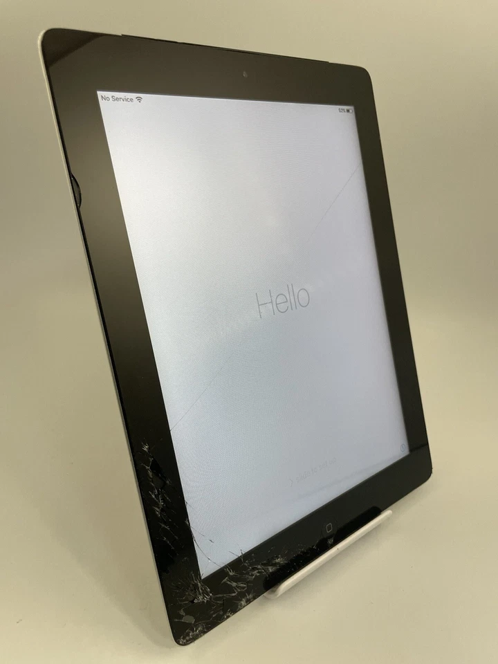 Apple iPad 2 A1396 Grey WiFi 9.7" iPadOS Tablet Spares And Repairs Cracked #C - Image 4 of 4