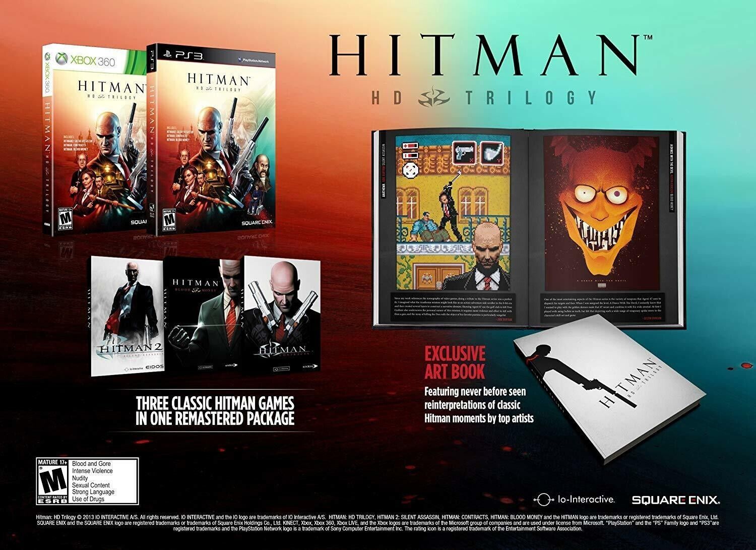 Hitman HD Trilogy -- Premium Edition (Sony PlayStation 3, 2013 