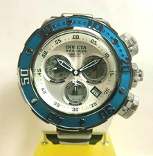 Invicta 21644 Reserve Men's 52mm Silver/Blue Subaqua Sea Dragon Strap Watch
