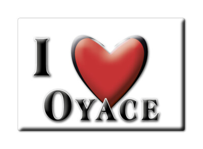 Oyace Magnet (AO) - Valle D'Aosta Fridge Magnet Souvenir Italy Gift