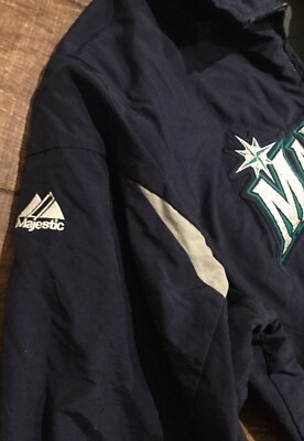 Mariners Baseball Jacket Authentic Majestic, Therma Base, Youth