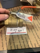 Mueller B&K 1 1/2" x 1 1/2" Female Threaded Ball Valve FULL PORT 400 WOG