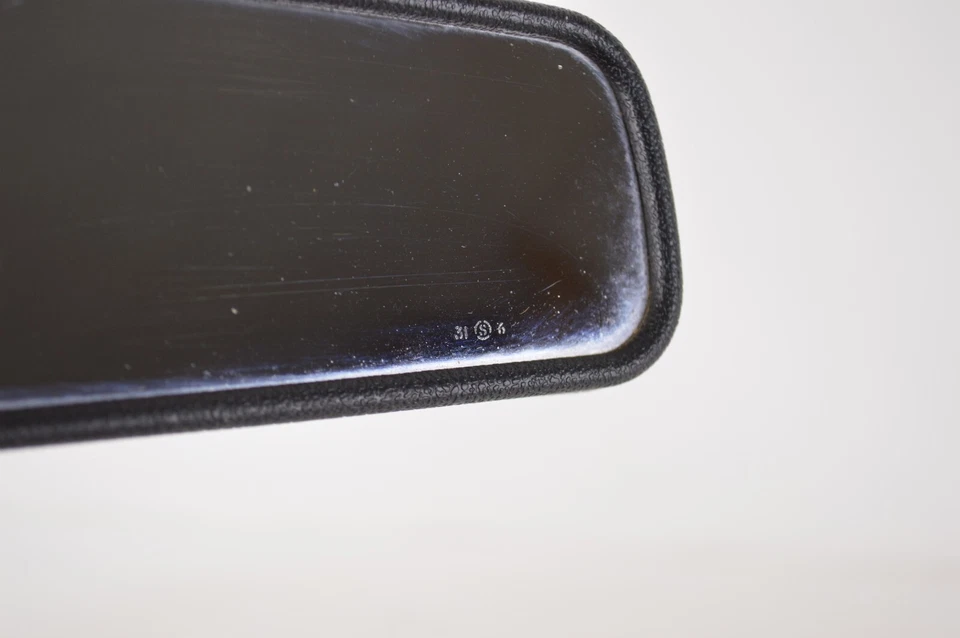 Espejo retrovisor Ford Pinto Mercury Bobcat 1979 1980 goma negra envolvente ¡BONITO! Foto 3 de 4