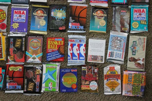LIQUIDAZIONE CARTA BASKET - 55 CARTE BASKET VINTAGE IN CONFEZIONI NON APERTE - Foto 5 di 7