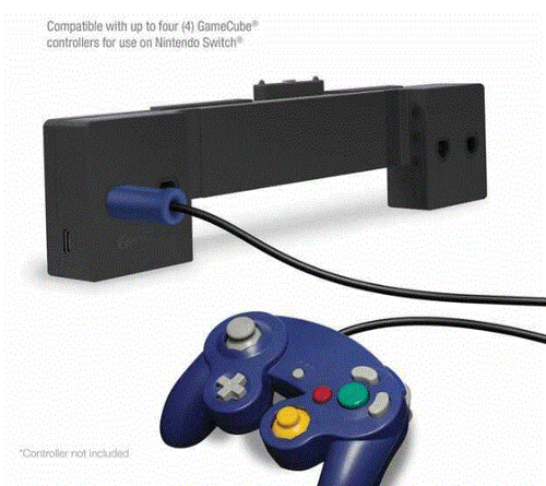 Hyperkin Hyperpodium 4-Port GameCube Controller Adapter Base for Nintendo Switch - Picture 4 of 9