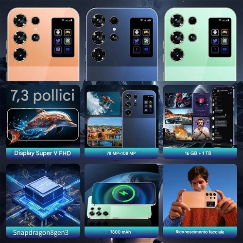 Smartphone Ultra 5G - Spedizione Gratuita Paga In 3 Rate Senza Interessi - Zdjęcie 2 z 17