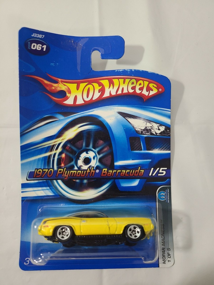 Hot Wheels 1970 Plymouth Barracuda J3387 2006 Mopar Madness #061 1