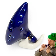 Musical 12 Hole Ocarina Ceramic Alto C Legend of Zelda Ocarina Flute Instrument