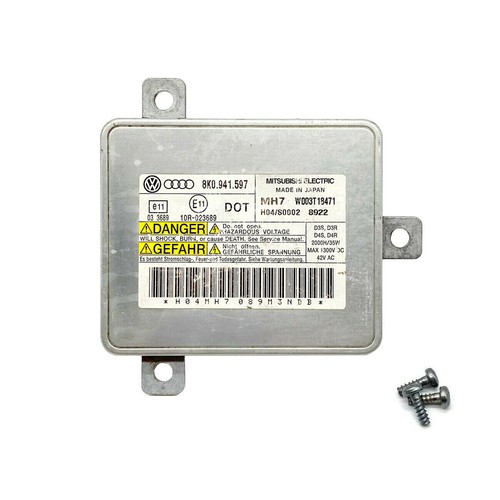 Used OEM Audi/VW Xenon HID Ballast Module - Part # 8K0.941.597.B, 30-Day Warranty 7 thumbnail image
